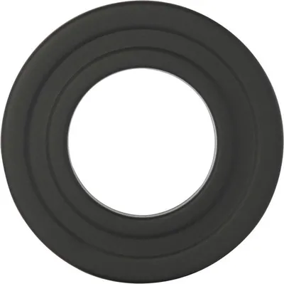 Produktbild von KaminoFlam Rosette Senotherm®, schwarz, Ø ca. 80 mm