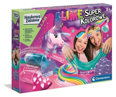 Image de Clementoni Science Fun Slime super coloré