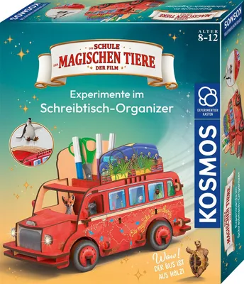 Zdjęcie produktu dla KOSMOS Szkoła Magicznych Zwierząt organizer na biurko, zestaw do eksperymentów, zestaw rzemieślniczy, od 8 lat, 621384