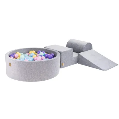 Produktbild von Schaumstoff Bausteine Kinder mit Bällebad - Softbausteine Baby