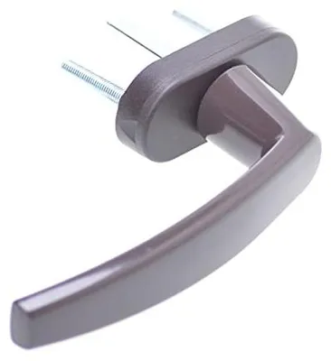 Immagine prodotto di Maniglia per finestra Aqbau, alluminio, colore marrone