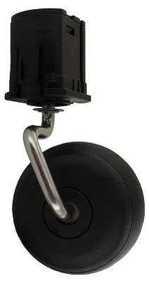 Image de Ensemble Roue Avant Pour Robots Tondeuses Worx, Modèles Wr153e, Wr155e. Origine: 50036866