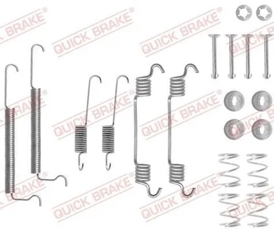 Produktbild von QUICK BRAKE Zubehörsatz Bremsbacken Zubehörsatz Bremsbacken 105-0709 Hinten für OPEL Astra J Sports Tourer (P10)