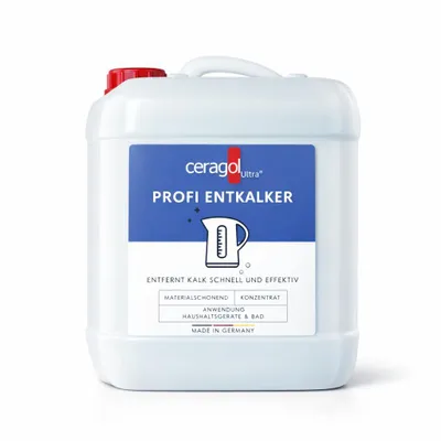 Produktbild von ceragol ultra Profi Entkalker - hochkonzentrierter Kalklöser für Küche, Bad und Haushaltsgeräte, 10 Liter