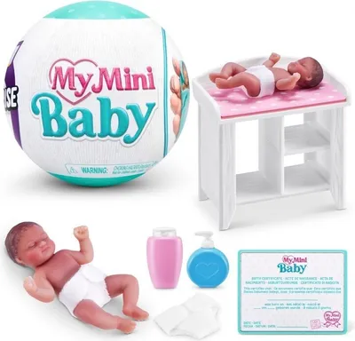 Produktbild von ZURU 77487 - 5 Surprise My Mini Baby Serie 1 - Überraschungs-Kugel
