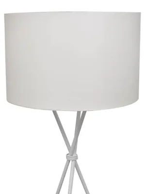 Obrázok produktu pre stojacia lampa vidaXL so tienidlom a vysokým stojanom biela