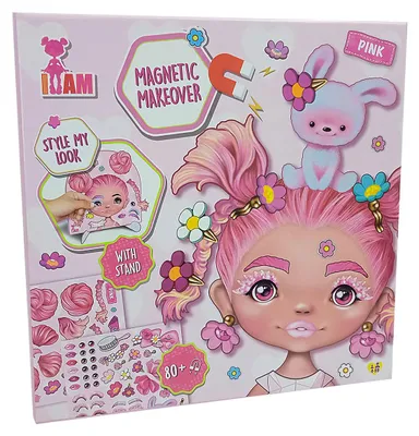 Imagen del producto de Libro magnético "Beauty" - color rosa