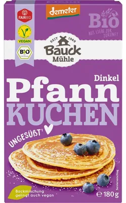 Produktbild von Bauckhof Dinkel-Pfannkuchen Mix - Demeter 180g - 6 Packungen