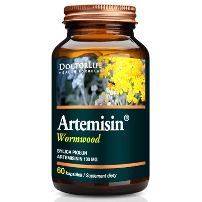 Immagine prodotto di Doctor Life Artemisin artemizyna 100mg, 60 capsułek