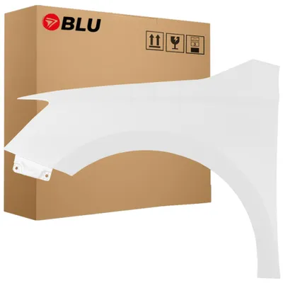 Obrázek produktu pro BLU Blatník náhrada pro Škoda Fabia III 3 NJ3 1026 Levý Bílý CandyWeiss | 2014-2022 | Přední | Lakovaný | Připravený k montáži
