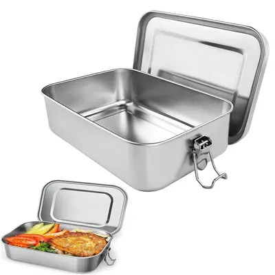 Produktbild von 800 ml Lunchbox - Auslaufsichere und langlebige Mahlzeitenbehälter