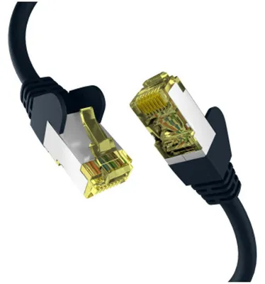 Produktbild von EFB CAT6a SCHWARZ 3m Patchkabel S/FTP PIMF