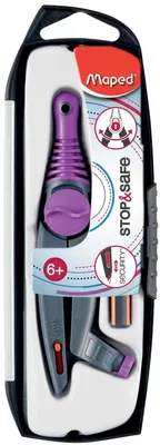 Obrázok produktu pre Mapovaný kompasový box Stop & Safe s adaptérovým krúžkom, 10-dielny displej