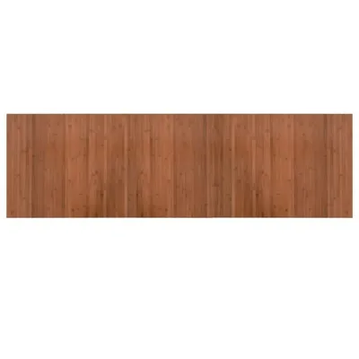 Produktbild von vidaXL Teppich Rechteckig Braun 60x200 cm Bambus