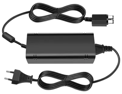 Produktbild von LabTEC Netzteil mit Stromkabel für Microsoft Xbox 360 Slim Konsole Ladegerät, 10