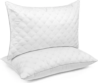 Produktbild von SORMAG® 2er-Set Kopfkissen 40 x 80 cm für Seitenschläfer - Queen-Size-Kissen - kühlende Hotel Qualität Kopfkissen - zum Schlafen -