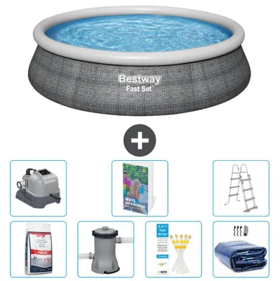 Produktbild von Bestway Fast Set Rund - 457x107 cm - 8-teilig  S503