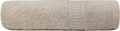 Image de Zaratex Serviette Charlie 50x90 beige 500g/m2 serviette éponge