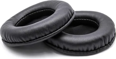 Produktbild von vhbw 2x Ohrpolster kompatibel mit Kopfhörer, die 95mm Ohrpolster benötigen Kopfhörer Headset, Polyurethan Schwarz