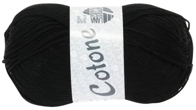 Produktbild von Lana Grossa - Cotone 0021 schwarz