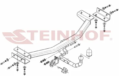 Produktbild von Z546896 Anhängerkupplung passend für KIA Sportage III 08/2010-2015 starr