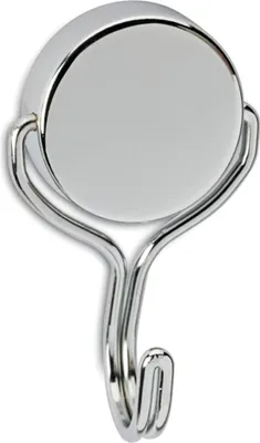 Zdjęcie produktu dla MAUL Magnes okrągły 1 sztuka 50 kg stal metal neodym z haczykiem 7,7 x 4,6 x 2,8 cm srebrny