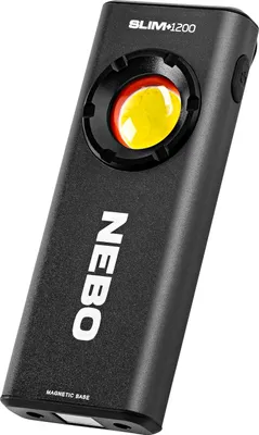 Produktbild von NEBO NEB-WLT-1007-G, Taschenlampe, Schwarz, Aluminium, Tasten, Ladend, Leistung, IPX7