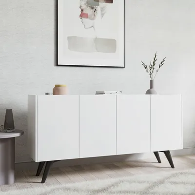Produktbild von Skye Decor, Petra, Wohnzimmerschränke, Weiß, 150 x 76 x 40 cm