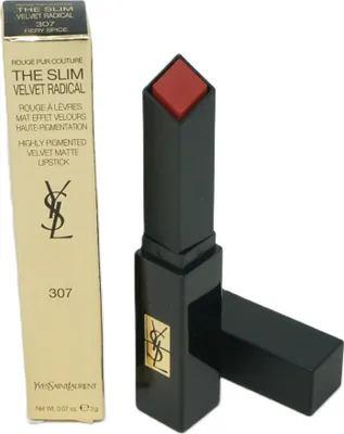 Produktbild von Yves Saint Laurent Rouge Pur Couture The Slim Velvet Radical, Rot, Fiery Spice, 1 Farben, Färbung, Frauen, Halbmatt
