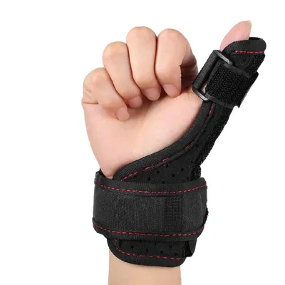 Produktbild von Cool-i® Handgelenk und Daumenbandage mit verstellbarer Aluminiumstütze, links/rechts tragbar, atmungsaktiv, Einheitsgröße, 1 Stück