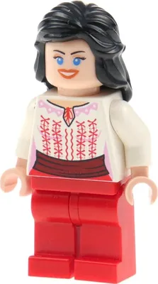 Produktbild von 1x Lego Minifigur Indiana Jones Marion Ravenwood Doppelgesicht Haare 7195 iaj036