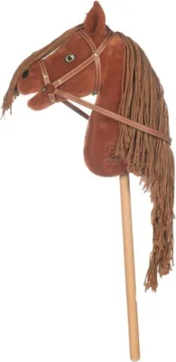 Image de HKM Hobby Horse Mini, Couleur:rouge-brun