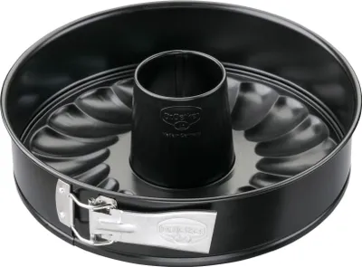 Produktbild von Premium Springform mit Flach- und Rohrboden  Ø28cm, Antihaftbeschichtet, Temperaturbeständig bis 230°C