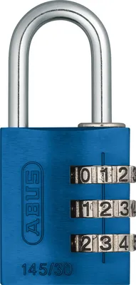 Produktbild von ABUS Zahlenschloss 145/30 in blau