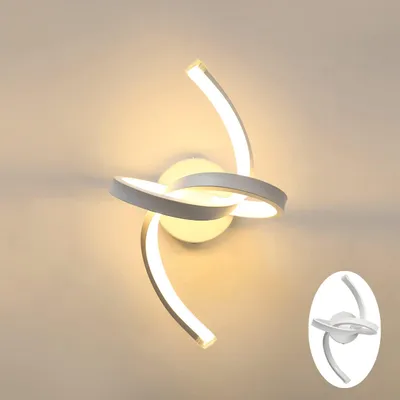 Image de SENQIU, lampe murale LED, 18W, 220V, design simple et élégant pour intérieur