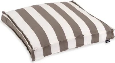 Produktbild von H.O.C.K. Classic Streifen Outdoor Sitzkissen 50x50x5cm taupe col. 1-20