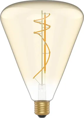 Image de BeBulbs Ampoule LED Cône Doré 140 8,8W 806Lm E27 2200K Dimmable - H06