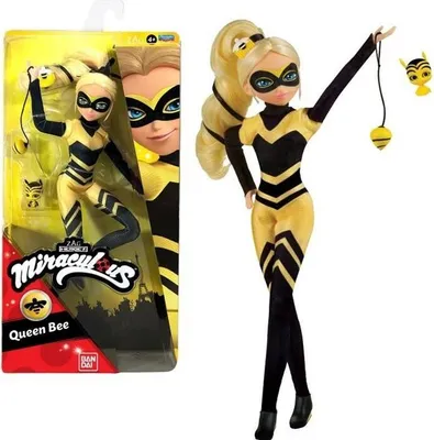 Produktbild von Puppe, Miraculous Ladybug Queen Bee, 26 cm, Modepuppe, BANDAI