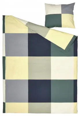 Produktbild von IKEA BRUNKRISSLA Bettwäsche-Set mehrfarbig 150x200 cm