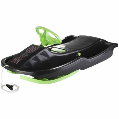 Produktbild von STIGA Schlitten Snow Power Black/Green L74872