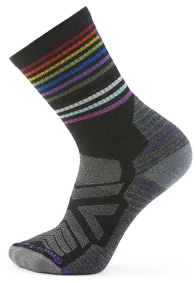Produktbild von Smartwool Herren Light Cushion Crew Pride Wandersocken charcoal 46-49