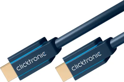 Obrázek produktu pro Vysokorychlostní HDMI CLICKTRONIC w. Ethernet A-St.>A-St. 10,0m [bu]