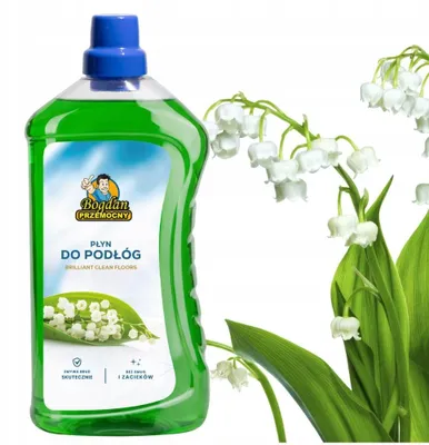 Zdjęcie produktu dla Bogdan Przemocny Płyn do Podłóg Konwalie 1L Bez Smug i Zacieków!
