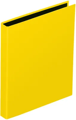Produktbild von Ringbuch A5 20mm 2 Ringe gelb Packung mit 12 Stück