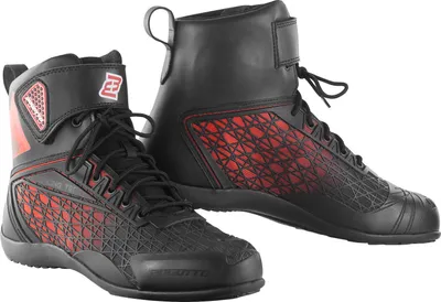 Produktbild von Bogotto Aaron Motorradstiefel, schwarz/rot, 45