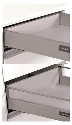 Produktbild von Küchenunterschrank 60 cm Stilo Weiß mit Vollauszug und Soft-Close
