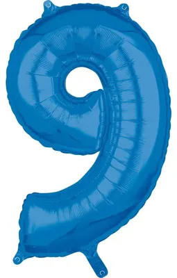 Produktbild von Amscan 2829701, Spielzeugballon, Folie, Blau, Anzahl, 58 cm, 5 Stück(e)