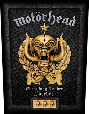Obrázok produktu pre Motörhead Everything Louder Forever Nášivka 36 x 30 cm