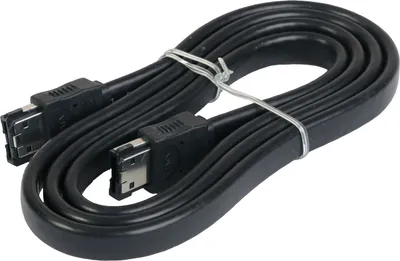 Obrázok produktu pre Hama eSATA II Data Cable, 0,90 m, 0,90 m, Čierna