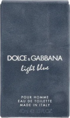 Obrázek produktu pro Dolce & Gabbana Light Blue For Men Edt 40Ml